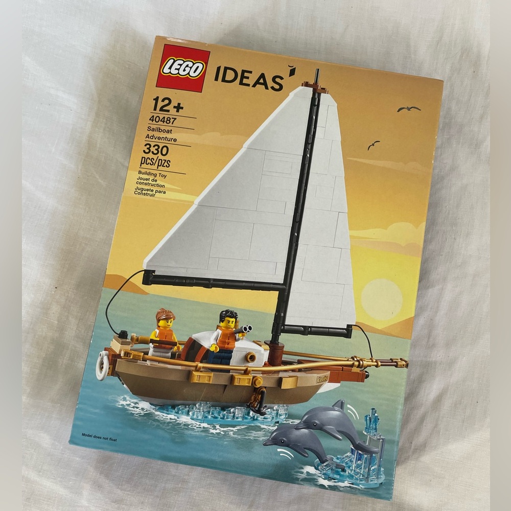 LEGO Ideas Nautical Sailboat Set Assembled 1x & Repackaged - Great Condition